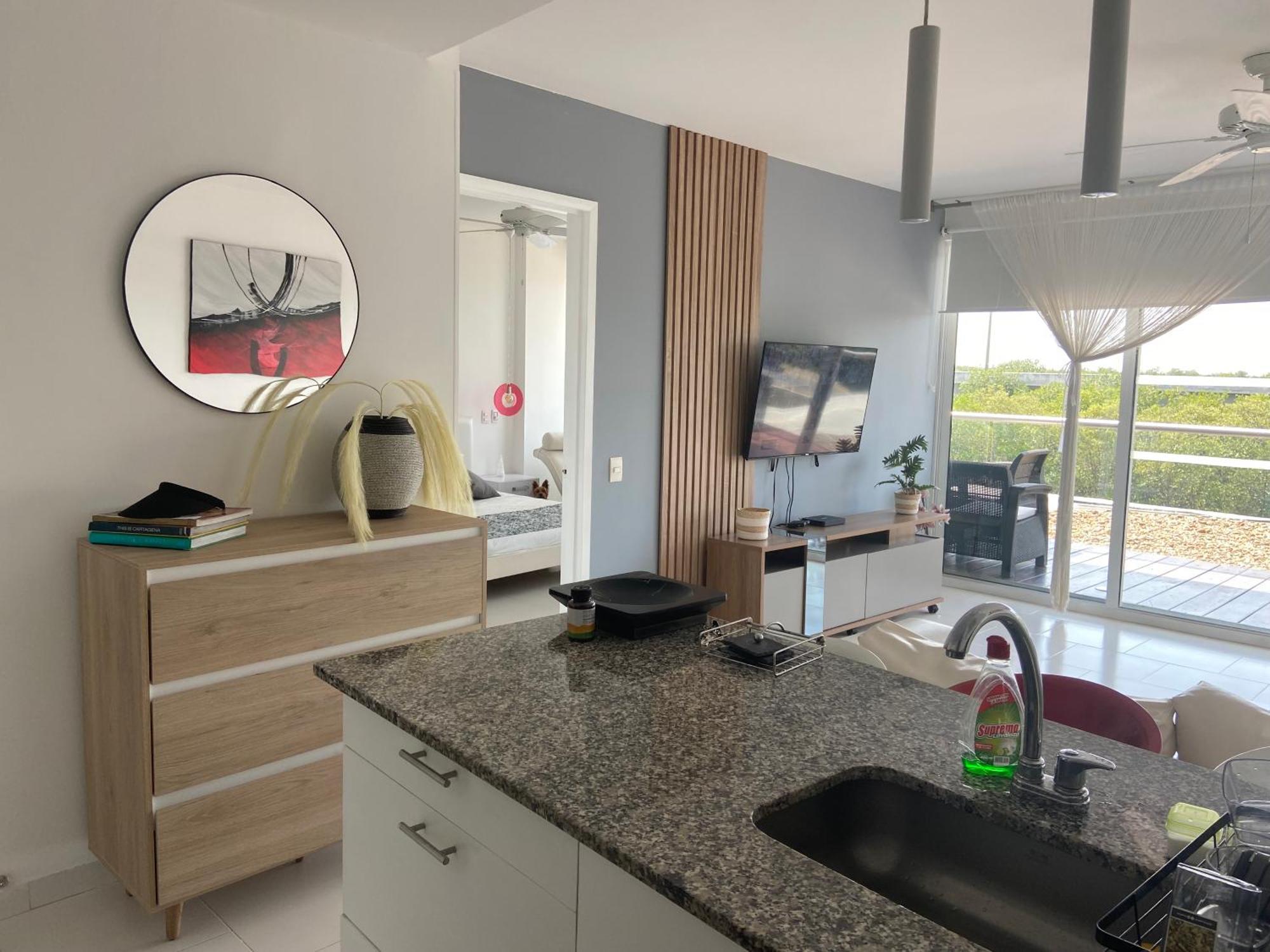 Apartamento En Morros En Primera Linea De Playa